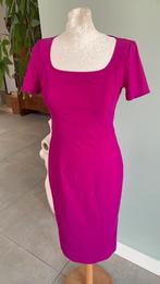 LaDress Joanne nieuw xxs travelstof jurk ronde hals pink, Nieuw, LaDress, Maat 34 (XS) of kleiner, Knielengte