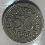 50 pfennig Duitsland 1921, Ophalen of Verzenden