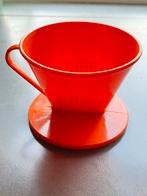 Retro koffiefilter kunststof klein formaat, Ophalen, Zo goed als nieuw