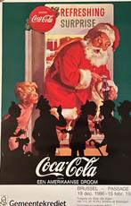 Kuifje poster The American Dream coca-cola 1986, Ophalen of Verzenden, Zo goed als nieuw, Kuifje