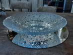 Grote glazen schaal Pavel Panek Sklo Union vintage, Ophalen of Verzenden, Zo goed als nieuw, Rond, Glas