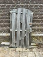 Schuttingpoort hardhout, Tuin en Terras, Ophalen, Minder dan 3 meter, Hout, 1 tot 2 meter