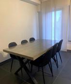 Eettafel, Huis en Inrichting, Tafels | Eettafels, Ophalen, Zo goed als nieuw, Rechthoekig, 50 tot 100 cm