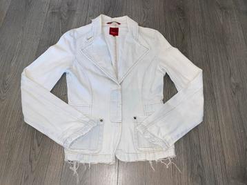 Only jeans used washing denim spijker jack jas colbert mt M beschikbaar voor biedingen