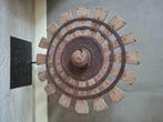 Houten wiel op statief, Huis en Inrichting, Ophalen, Zo goed als nieuw