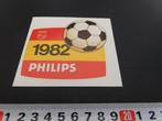 sticker PHILIPS 1982 Voetbal Spanje *, Verzamelen, Ophalen, Zo goed als nieuw, Bedrijf of Vereniging