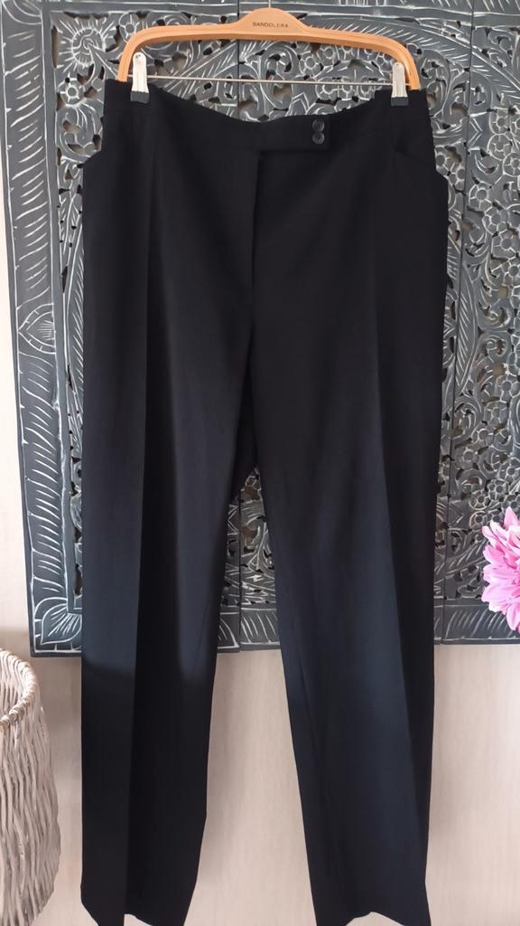 Ulla Popken Pantalon Maat 54 - Zo goed als nieuw, Kleding | Dames, Broeken en Pantalons, Nieuw, Maat 46/48 (XL) of groter, Zwart