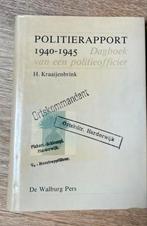 Politierapport 1940-1945 dagboek van een politieofficier!, Ophalen of Verzenden, Gelezen, Nederland