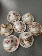 Royal windsor ascot albert kop en schotel, Antiek en Kunst, Antiek | Servies compleet, Ophalen