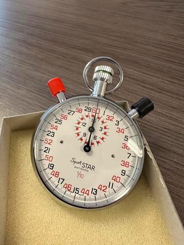 NOS Vintage Swiss Made Sport STAR Stopwatch beschikbaar voor biedingen