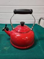 fluitketel emaille le creuset rood 1.6liter, Ophalen of Verzenden, 'T Olde Gre-j, Info@toldegrej.nl, Endepoelstraat 20f Didam