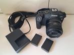 Canon RP + 50mm F1.8 + adapter + accu's + tas + statief, Ophalen, Zo goed als nieuw, Canon