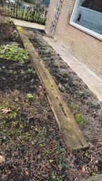 Bielzen +-7 meter, Ophalen, Gebruikt, Hardhout, 250 cm of meer