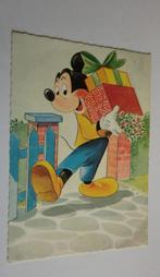 walt disney mickey mouse, Verzamelen, Ansichtkaarten | Themakaarten, 1940 tot 1960, Gelopen, Kinderen, Ophalen of Verzenden