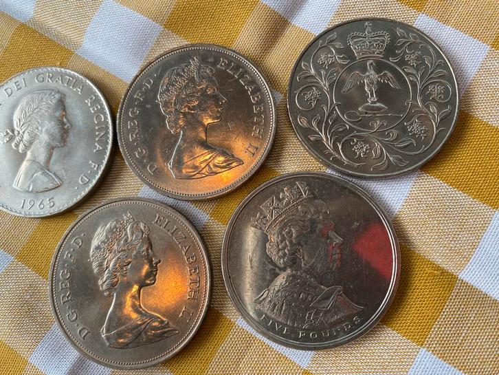 Groot-Brittannië Herdenkingsmunten, Postzegels en Munten, Munten | Europa | Niet-Euromunten, Losse munt, Overige landen, Zilver