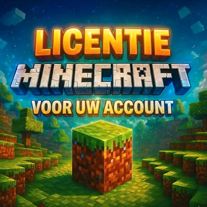 Minecraft License for Your Account (Forever), Spelcomputers en Games, Games | Pc, Nieuw, Overige genres, 3 spelers of meer, Vanaf 7 jaar