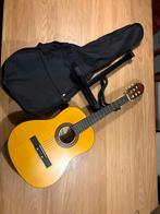 Stagg 3/4 klassieke gitaar met hoes en standaard, Ophalen of Verzenden, Gebruikt, Klassieke of Spaanse gitaar