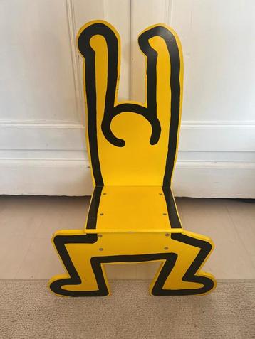 Keith Haring Stoeltje - Uniek Design! beschikbaar voor biedingen