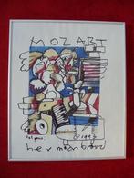Kunstposter Herman Brood - In lijst, Ophalen, Met lijst, Zo goed als nieuw, A1 t/m A3