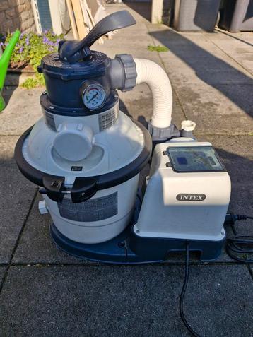 Intex Zandfilterpomp - Zo goed als nieuw! beschikbaar voor biedingen