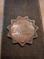 Oude Godspenning - Wie U Vervolgt Vervolgt Mij, Antiek en Kunst, Antiek | Religie, Ophalen of Verzenden