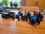 New Holland collectie Miniatuur Tractoren, Hobby en Vrije tijd, Modelbouw | Auto's en Voertuigen, Overige merken, Gebruikt, Auto