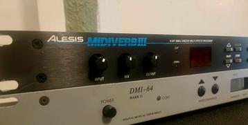 Alesis Midiverb III Reverb Delay Effect 19 inch zgan beschikbaar voor biedingen