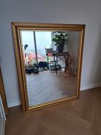 Gouden Spiegel met Klassieke Lijst 91x113cm, Ophalen, Zo goed als nieuw, Rechthoekig, Minder dan 100 cm