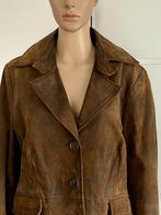 i666 Echt leren jas maat 44=L winterjas blazer colbert leer, Kleding | Dames, Jassen | Winter, Promiss, Bruin, Maat 42/44 (L)