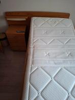 Auping spiraal, matras, + ombouw en nachtkastje., Ophalen, 90 cm, Eenpersoons, Zo goed als nieuw