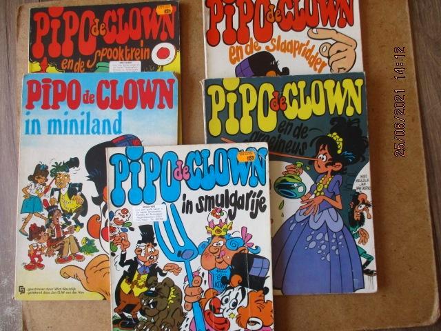 adv3754 pipo de clown, Boeken, Stripboeken, Gelezen, Eén stripboek, Ophalen