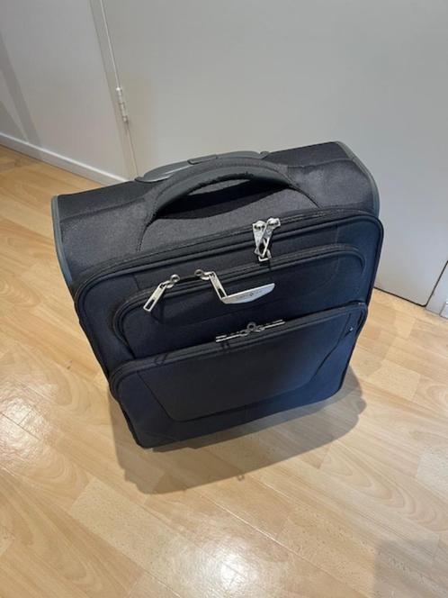 Samsonite Spark Upright, Sieraden, Tassen en Uiterlijk, Koffers, Gebruikt, Zacht kunststof, 50 tot 60 cm, 35 tot 45 cm, Slot, Uitschuifbare handgreep