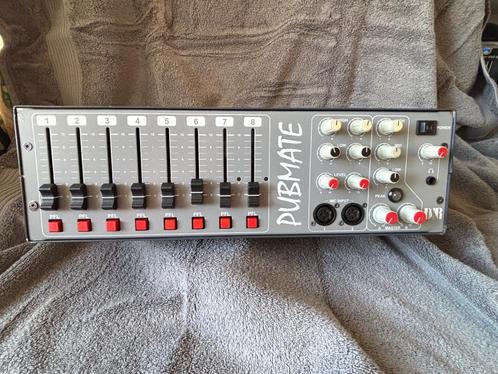 DNR Pubmate, Muziek en Instrumenten, Mengpanelen, Zo goed als nieuw, 5 tot 10 kanalen, Microfooningang, Ophalen