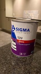 Verf hoogglans 9016 (verkeerswit), Doe-het-zelf en Verbouw, Verf, Beits en Lak, Ophalen of Verzenden, Nieuw, Wit