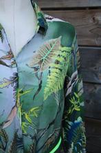 Doorknoopjurk groen Geisha mt S/36 Vaste prijs, Geisha, Ophalen of Verzenden, Zo goed als nieuw, Knielengte