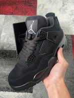 Air Jordan 4 Retro Black Cats Maat 42, Ophalen of Verzenden, Nieuw, Zwart