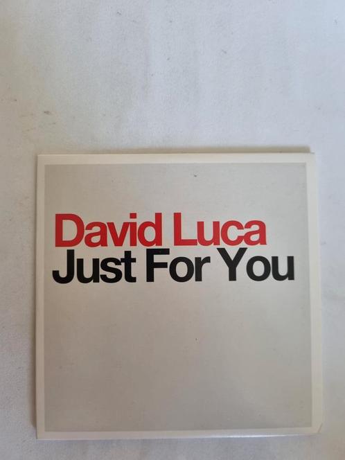 David Luca - Just for you. Cd single, Cd's en Dvd's, Cd Singles, Ophalen of Verzenden