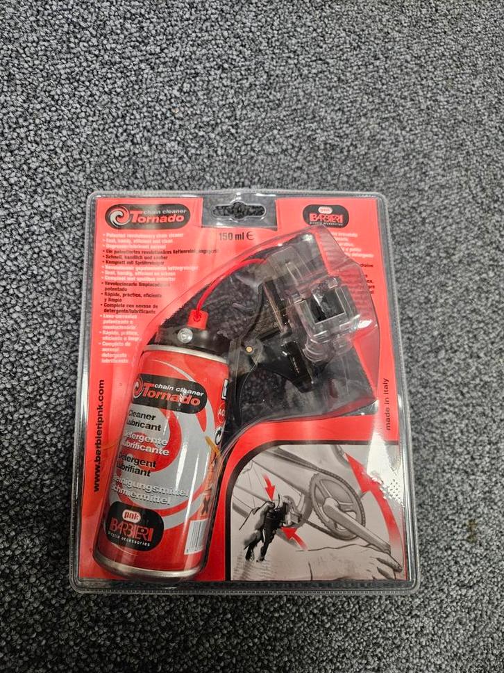 Barbieri PNK Tornado kettingreiniger, nieuw, Fietsen en Brommers, Fietsaccessoires | Overige Fietsaccessoires, Nieuw, Ophalen of Verzenden