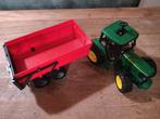John Deere tractor met aanhanger - Bruder, Ophalen of Verzenden, Gebruikt, Jongen of Meisje