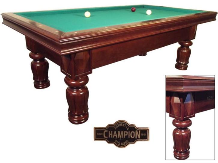 Carambole biljart Champion Majestic Cherry of Dark Oak, Sport en Fitness, Biljarten en Poolen, Nieuw, Biljarttafel, Ophalen of Verzenden