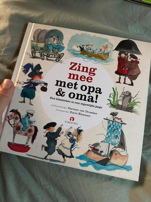 Zing mee met opa & oma Boek met Cd, Boeken, Kinderboeken | Jeugd | onder 10 jaar, Zo goed als nieuw, Ophalen of Verzenden