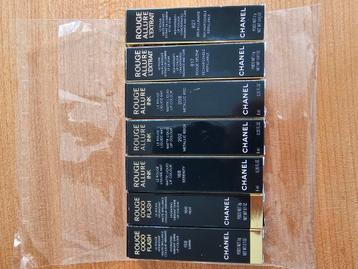 NIEUW Chanel Lippenstift (7 stuks) Rouge Coco Flash luxe etc beschikbaar voor biedingen