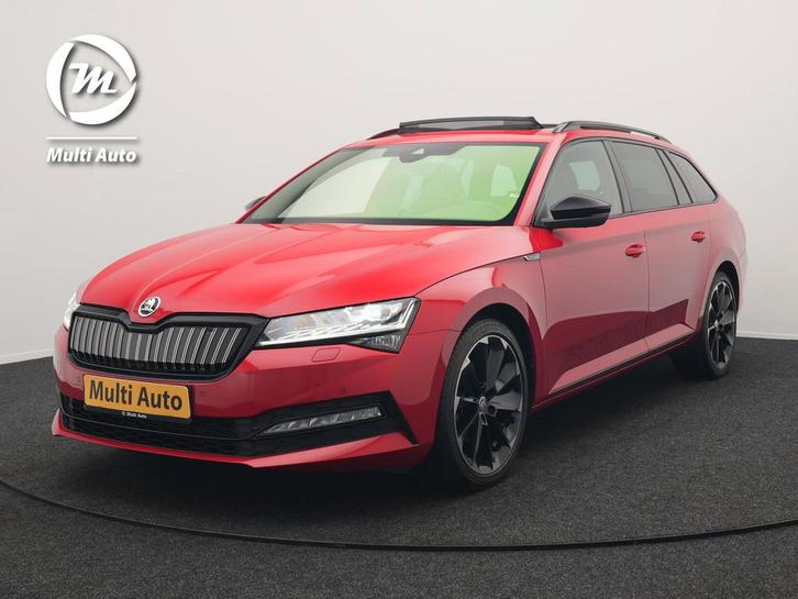 Skoda Superb Combi 1.4 TSI iV Sportline Business Plug In Hyb, Auto's, Skoda, Bedrijf, Te koop, Superb, 360° camera, ABS, Achteruitrijcamera