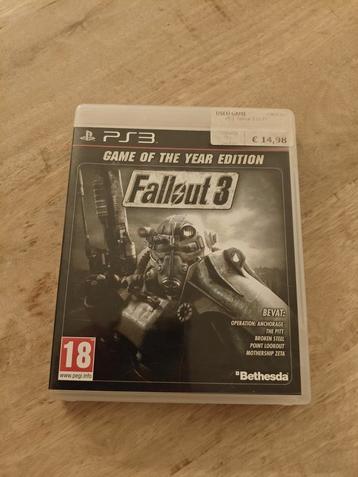 Fallout 3 Game of the year PS3 beschikbaar voor biedingen