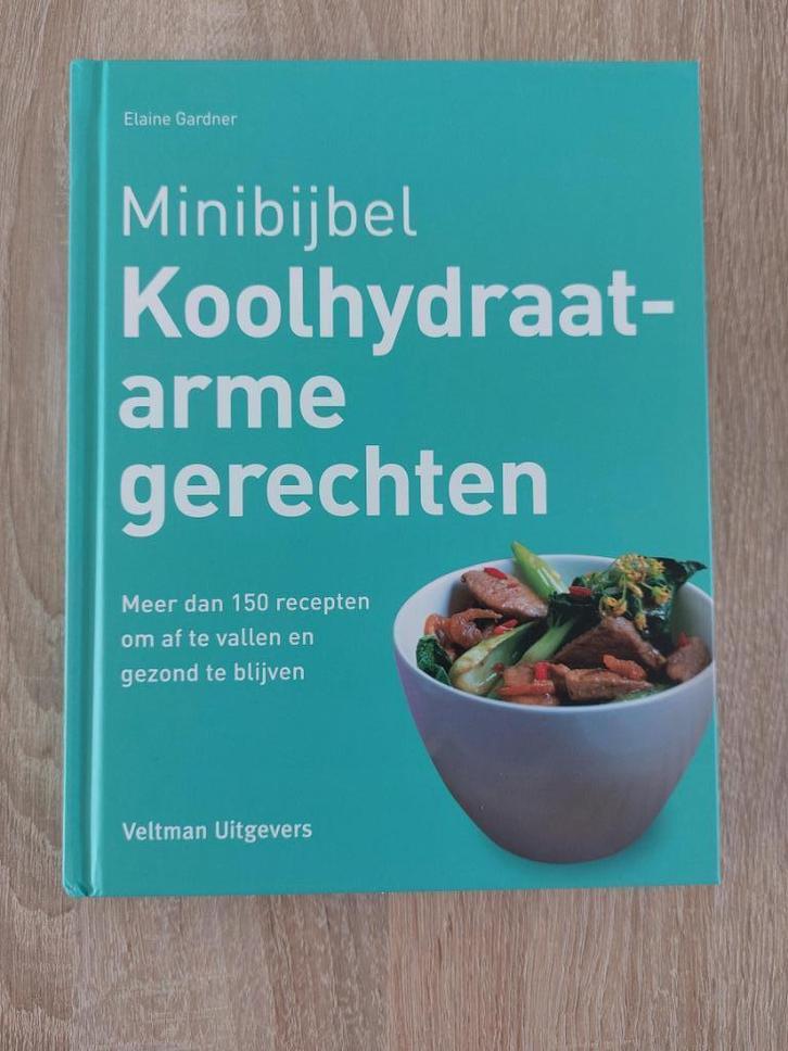 Minibijbel Koolhydraatarme gerechten, Elaine Gardner, Boeken, Gezondheid, Dieet en Voeding, Zo goed als nieuw, Ophalen of Verzenden