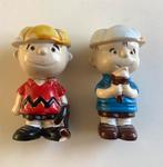Vintage 70’s Peanuts Charlie Brown en Linus, Verzamelen, Poppetjes en Figuurtjes, Ophalen of Verzenden, Gebruikt