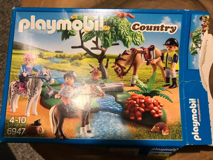 Playmobil Country 6947 Ponyrijles, Kinderen en Baby's, Speelgoed | Playmobil, Gebruikt, Complete set, Ophalen of Verzenden