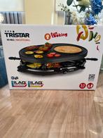 Tristar PD-9052 Raclette Grill - Nieuw in doos!, Ophalen of Verzenden, Vaatwasmachinebestendig, Nieuw, Steengrill