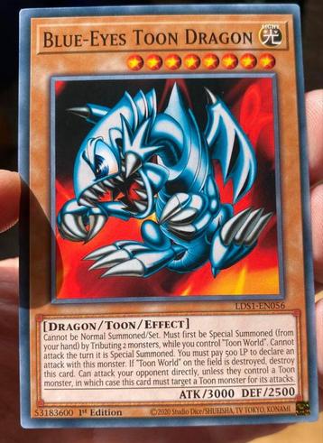 Yu-Gi-Oh! Blue Eyes Toon Dragon LDS1 1st Ed M/NM ! beschikbaar voor biedingen