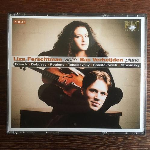 xx Franck, Poulenc e.a. - Ferschtman en Verheijden - 2 CD, Cd's en Dvd's, Cd's | Klassiek, Zo goed als nieuw, Overige typen, Classicisme
